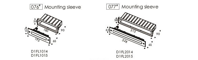 poutre molle de allumage extérieure 195mm en verre de la basse tension 24V ou de l'impression blanc de l'escalier 110~240VAC linéaire 3