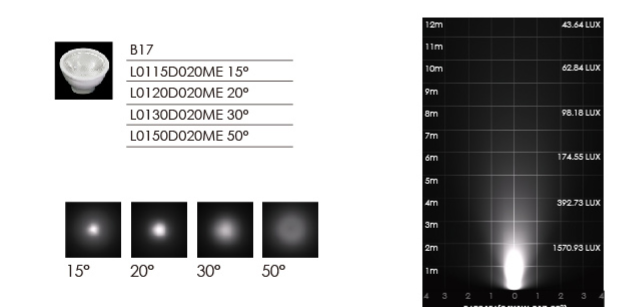 500mm 10 * guide optique de joint linéaire du mur 2W (ou 3W RVB) avec l'estimation IP65 extérieure de parenthèse 2