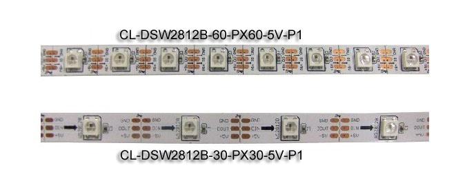 Pixels accessibles de lumières de bande de 5VDC WS2812B Digital LED 30/M et 30 LED/M 1