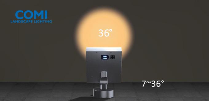 angle de faisceau 7-36degree bourdonnant ou focalisant le projecteur réglable de LED