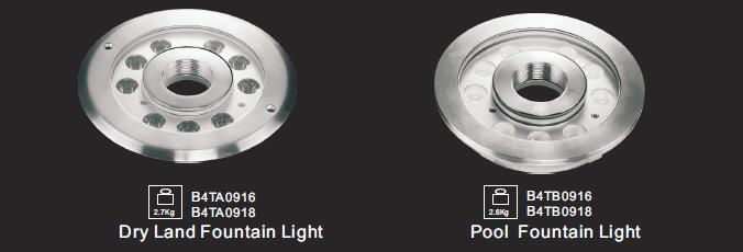 Bec submersible Ring Fountain Light ou lampe centrale de piscine d'Ejective LED pour l'exposition de danse de l'eau de musique 1