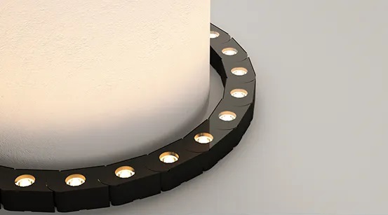 grazer de lavage de mur flexible de LED