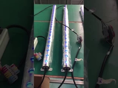 IP68 Lumières sous-marines à LED linéaire 24W RGBW DMX512 programmable