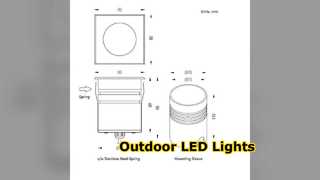 Illuminez votre paysage : lumières souterraines à LED polyvalentes